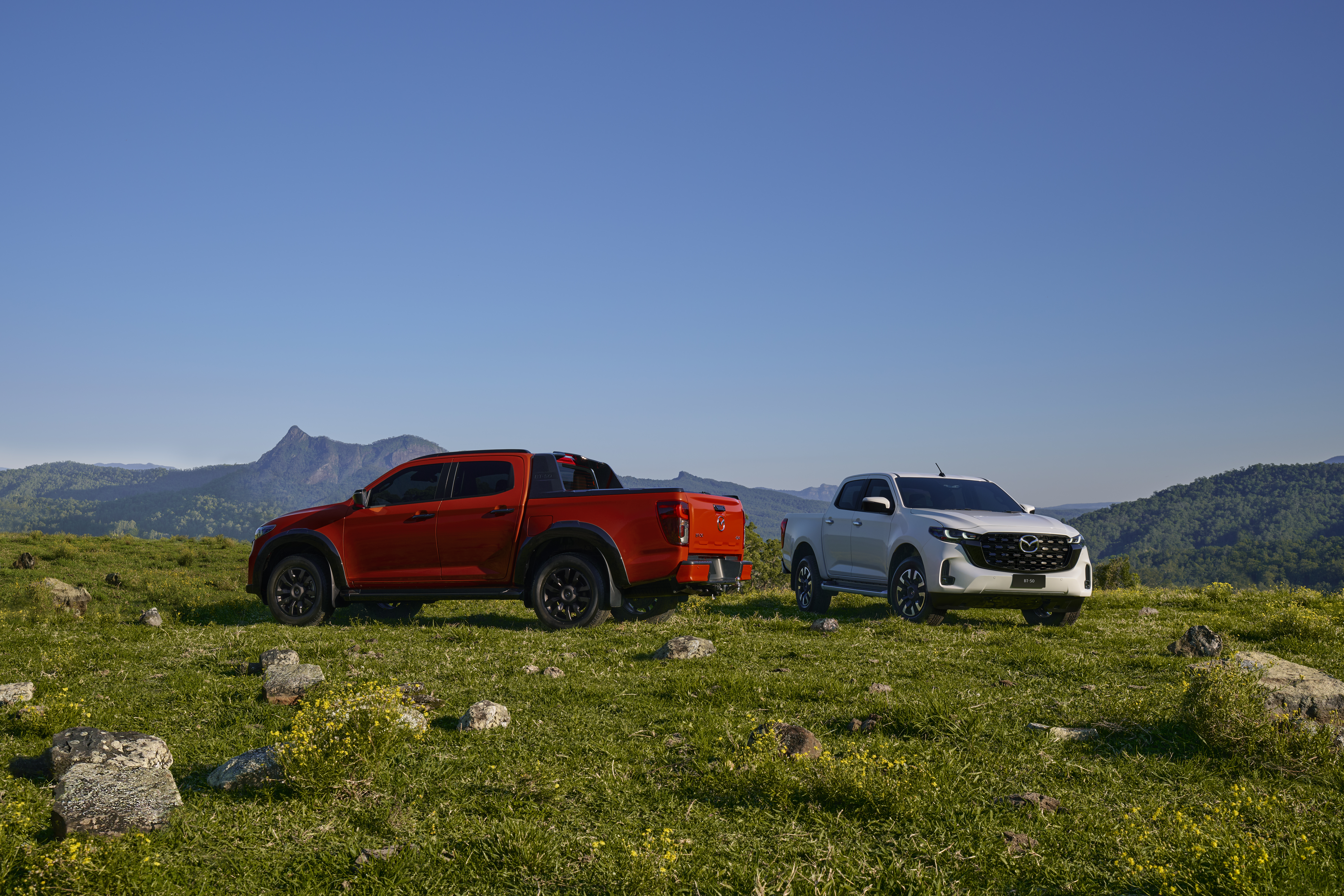 2024 BT 50 AUS RHD C103 SP Pkg EXT RQ Vermilion Latosol Metallic High+ EXT FQ Geode White Pearl Until20271017